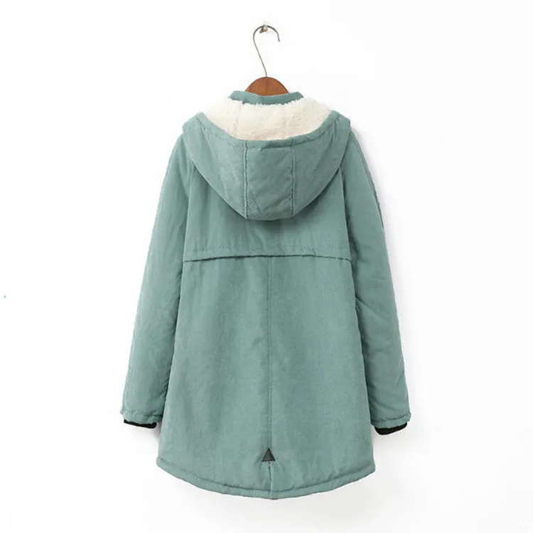 Quente com Capuz Cabolsas de Inverno Senhoras de Alta Novo Inverno Jaquetas Femininas Cabolsa Simples Parkas Qualidade Biológica-para Baixo 2020 5 parkas quente com capuz casacos de inverno