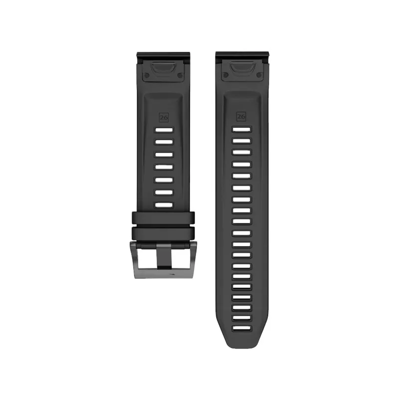 26 мм резиновый ремешок для часов Garmin Fenix 5X Plus/Fenix 3 силиконовый сменный 5 5|Ремешки