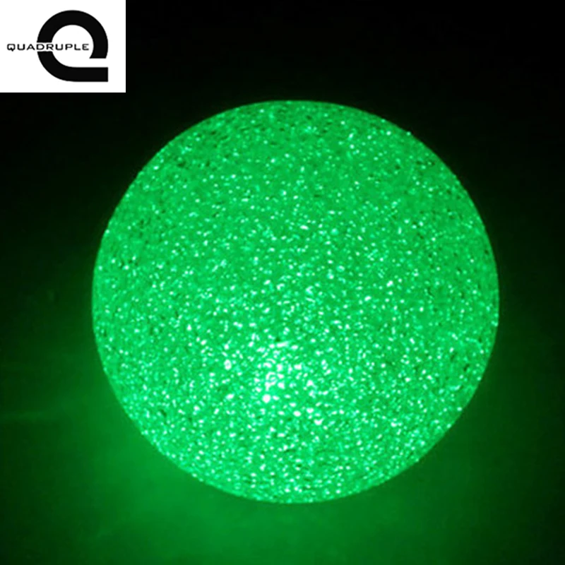 Четверка хрустальный шар ночник Красочные Изменение светодиодный ночник частицы мяч светящиеся огни домашнего освещения украшения