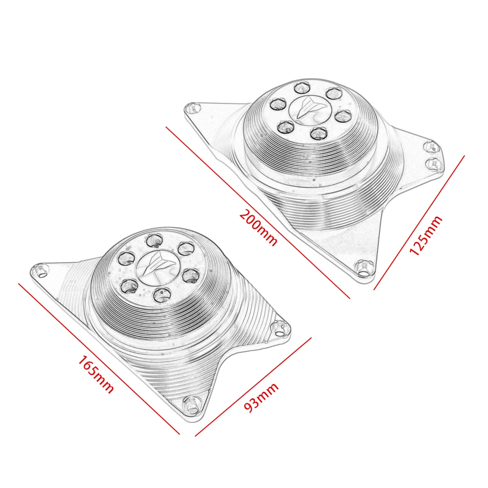 ЧПУ двигатель чехол статора Кожух Сцепления нажимного диска для Противоударная накладка 2013- Yamaha MT FZ 09 MT-09