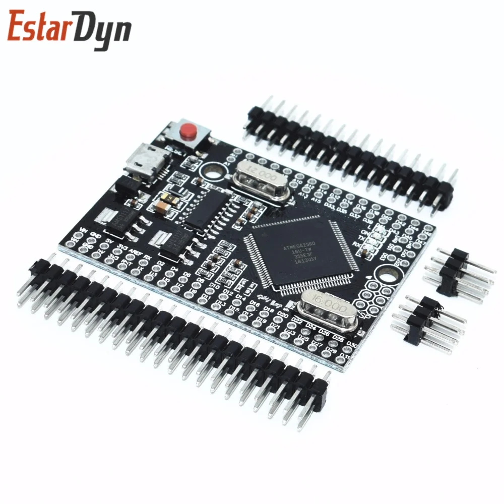 

MEGA 2560 PRO Embed CH340G/ATMEGA2560-16AU Chip with male pinheaders Compatible for Arduino Mega2560