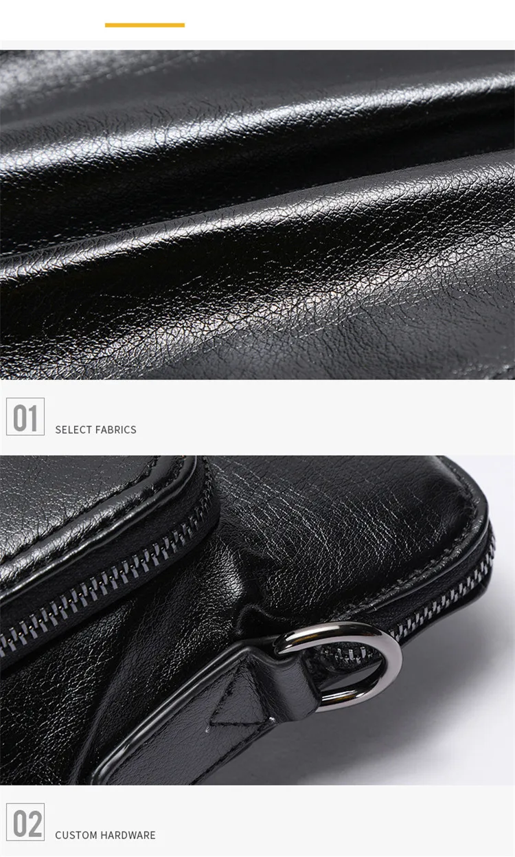 Двухслойный дизайнерский мужской портфель из мягкой высококачественной искусственной кожи, мужская деловая сумка 13 дюймов, сумка для ноутбука, сумка через плечо