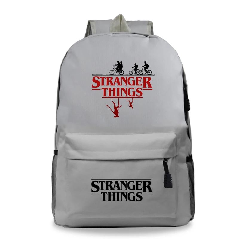 

Stranger things backpack Students Boys Girls Bags Casual Stranger things printing knapsack Teens Daily Backpack