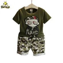 Children's Clothes 2019 Summer Kids Short Sleeves T-Shirt + Camouflage Shorts Suits Toddler Boys Clothing Sets Children's Clothes 2019 Summer Kids Short Sleeves T-Shirt + Camouflage Shorts Suits Toddler Boys Clothing Sets