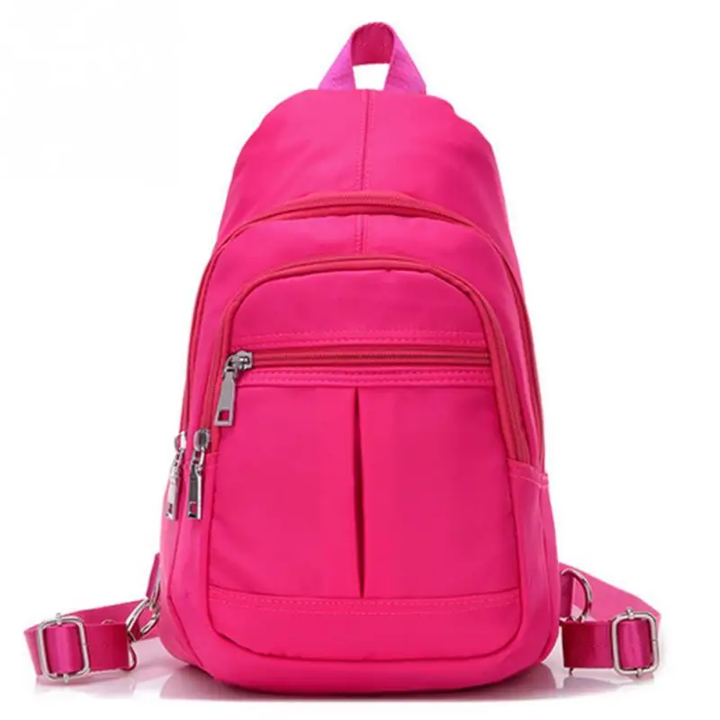 2 In 1 Waterproof Nylon Backpack Travel Backpack Women Small Single 
