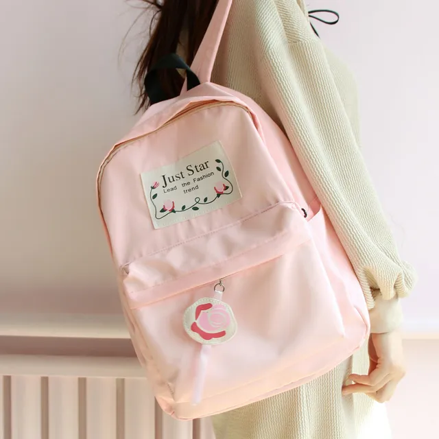 Japanese Korean cute girl student bag fresh shoulder bag female Korean