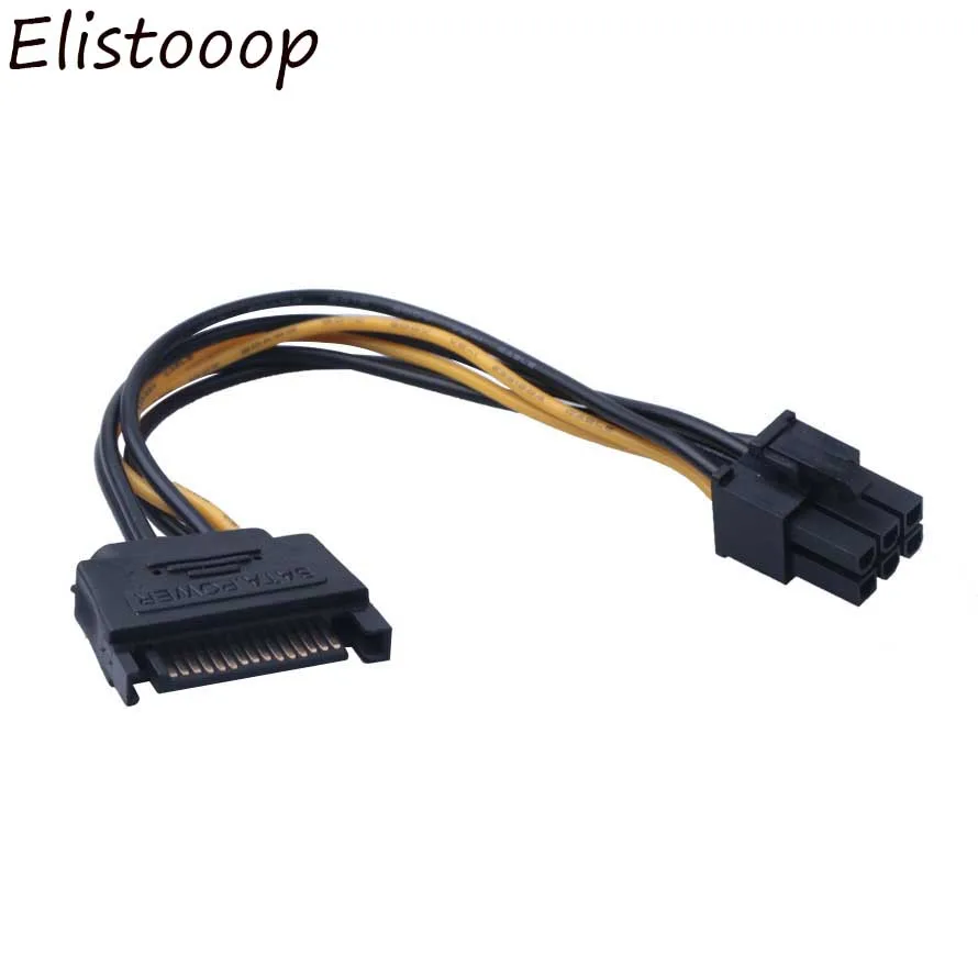 15 Pin SATA питание до 6 PCI Express Riser Card адаптер кабель питания 20 см EXPRESS E Sata