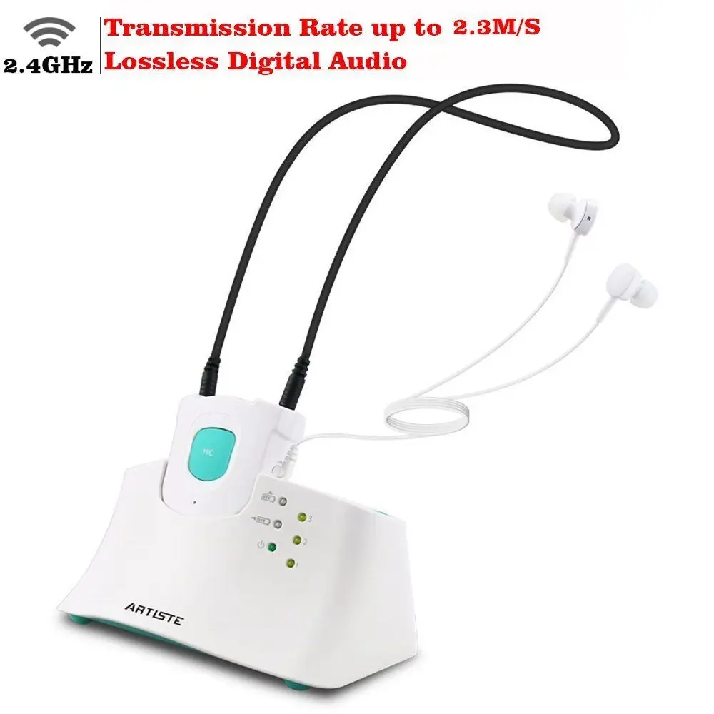 ArtisteE1ElderHearingAidinearTVEarphonesHifi24GHzWireless