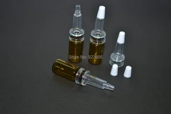 

12pcs 3ml Amber Glass Bottle Vial With Trumpet Dropper Cap For Essential oil/Perfume/Cosmetics Serum Packing Sampling