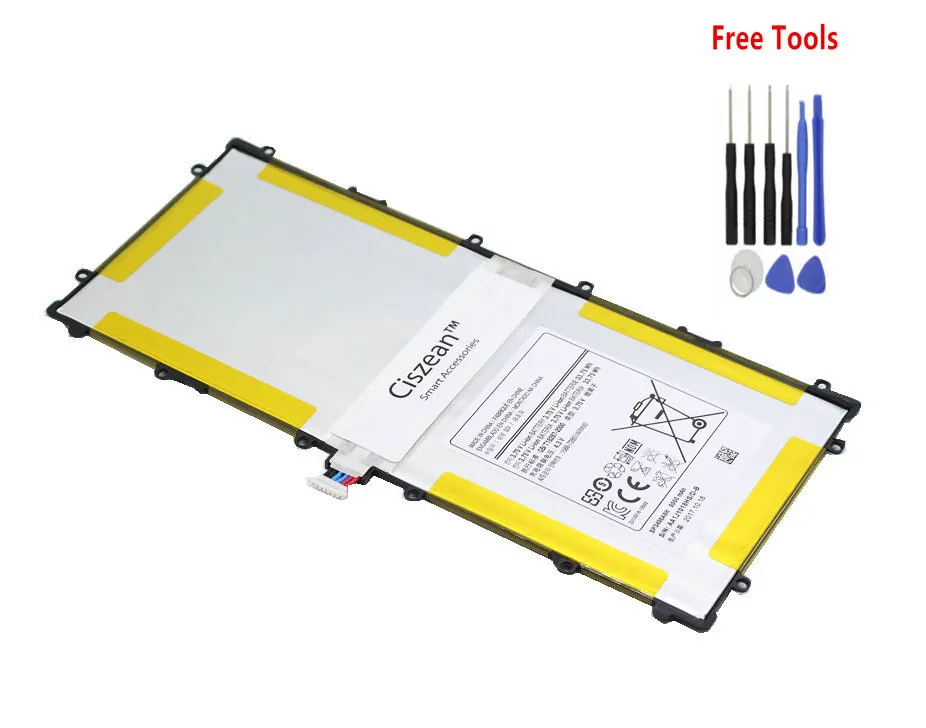 

1x 3.75V 9000mAh New Battery for Samsung Google Nexus 10 GT-P8110 HA32ARB SP3496A8H P8110 batteries + Tool