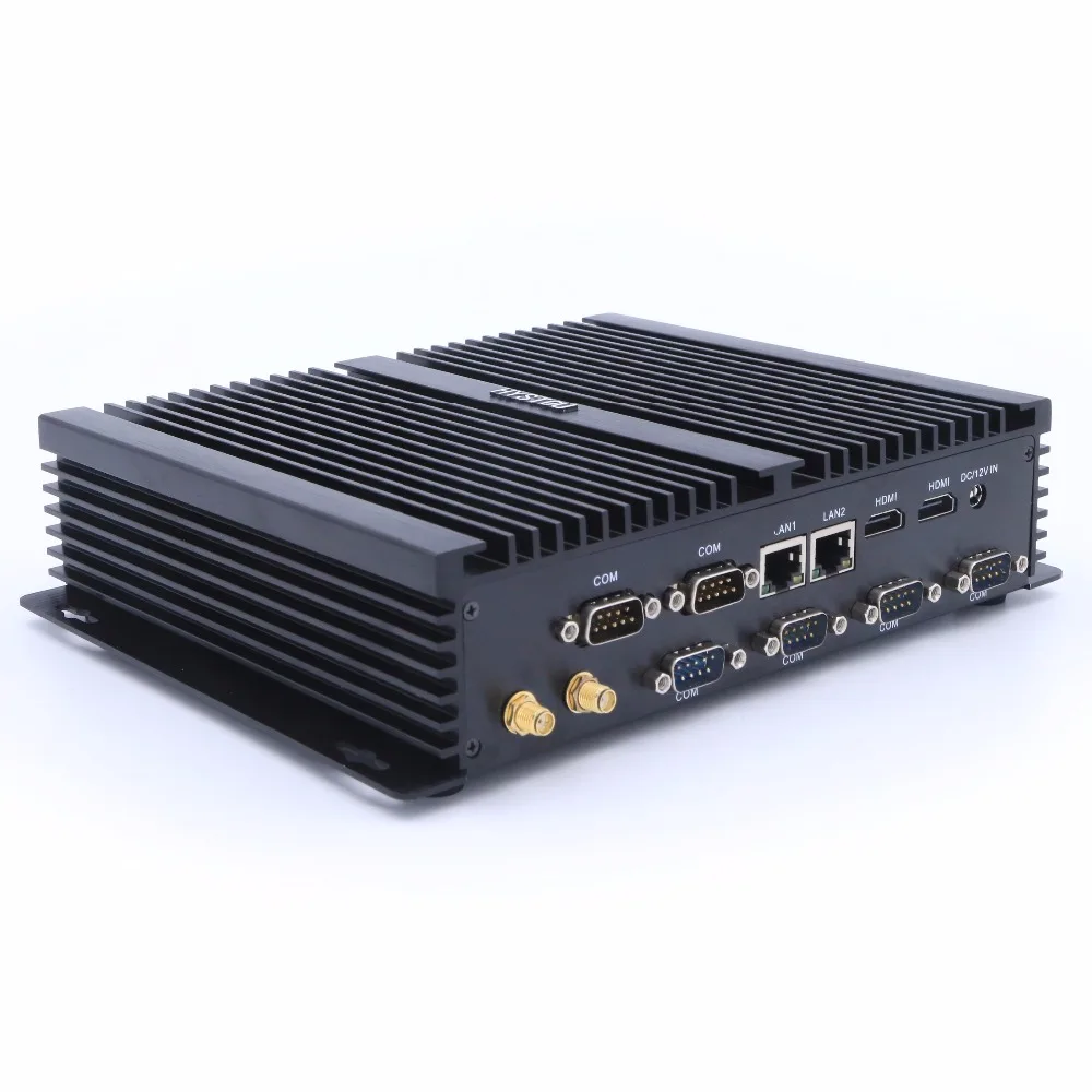 Платформа Intel nuc Core i7 5550U игровой компьютер безвентиляторный мини ПК 2 HDMI 2LAN 6 * RS232