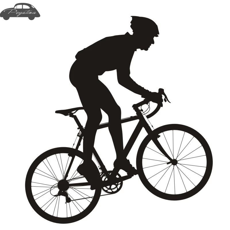 Pegatina Bike Sticker Bicycle Cycling Car Decal Posters Vinyl Wall Decor Mural Sticker