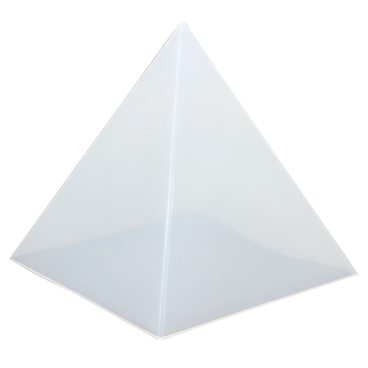 1pc x Super Pyramid Silicone Mould DIY Resin Craft Jewelry Mold + Plastic Frame