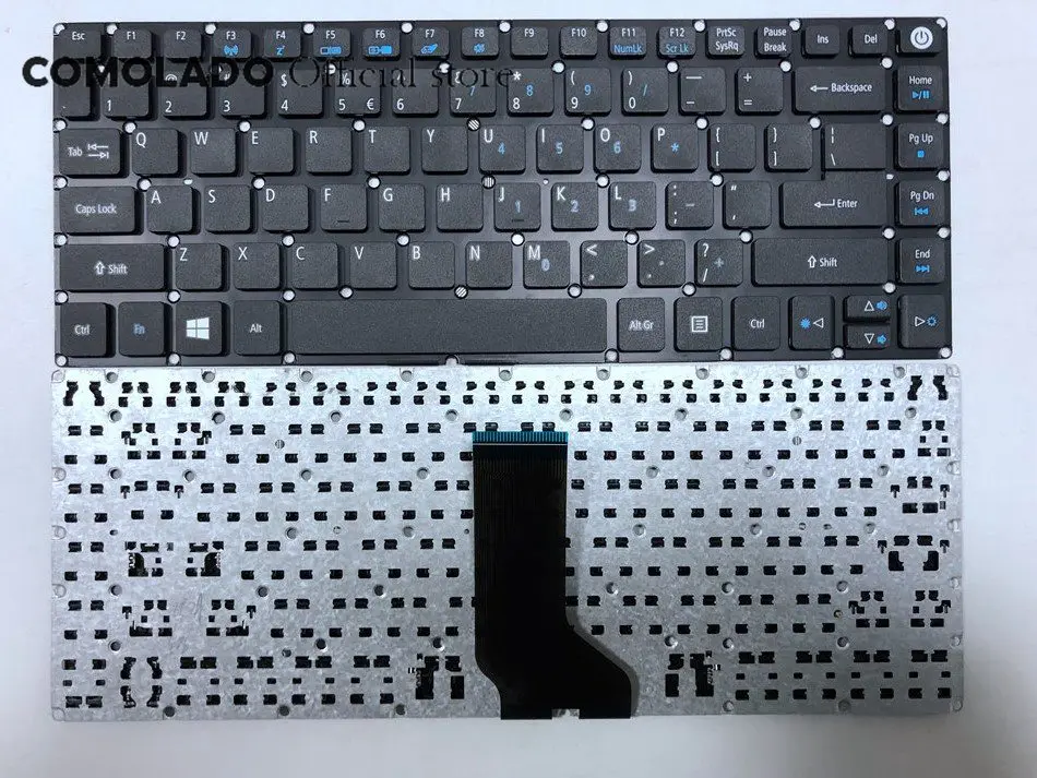 Клавиатура ноутбука США для Acer Aspire e5 473 473g 473t 473tg 474g 475 475g черный макет