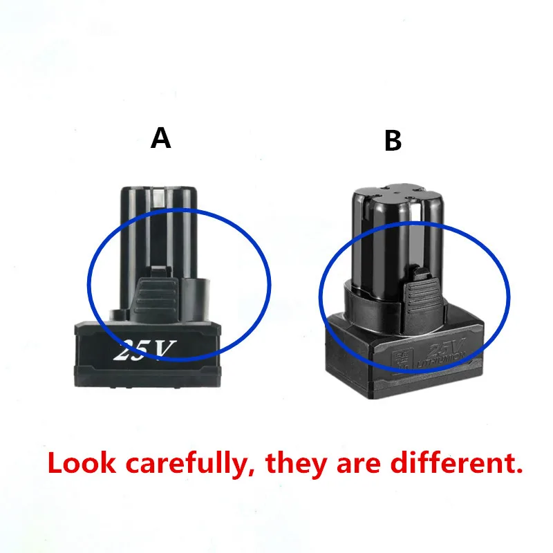 XLTOWN 12/16. 8/алюминиевая крышка, 25В электрические аксессуары для отверток ручная дрель литиевая батарея большой емкости электрическая отвертка батарея