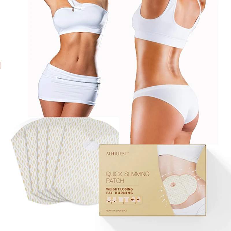 Weight loss keep fit slimming navel patch legs belly back rear abdomen fat quick burning lazy paste diet products PB03 | Красота и