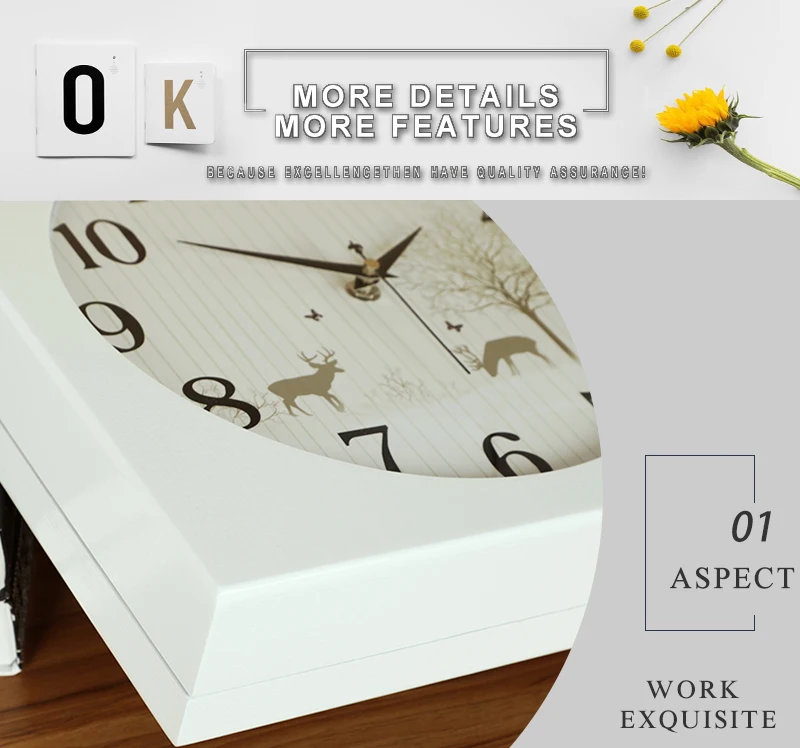 Wall Clock Digital Clock Wall Clocks Wall Home Decor Home Clock Big Wall Clock Wooden Wall Clock 3d Clock Vintage Wall Clock Wall Clock (3)