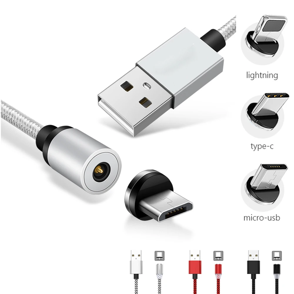 

Magnetic Cable Micro Usb Type C Super Fast Charging Phone Microusb Type-C Magnet Charger Usb C for Iphone Apple Huawei Xiaomi