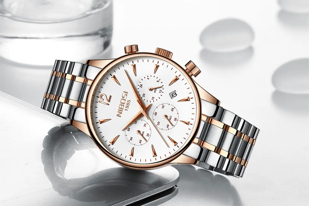 NIBOSI Horloges Mannen Met Datum Luxury Mens Watches Quartz Business Watch Men Waterproof Clock Man Full Steel Band Uhren Herren (11)