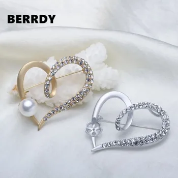 

Fashion Pearl Brooch Mountings, Brooch Findings, Brooch Settings Jewelry Parts Fittings Jewellery Accessories, 10pcs/lot