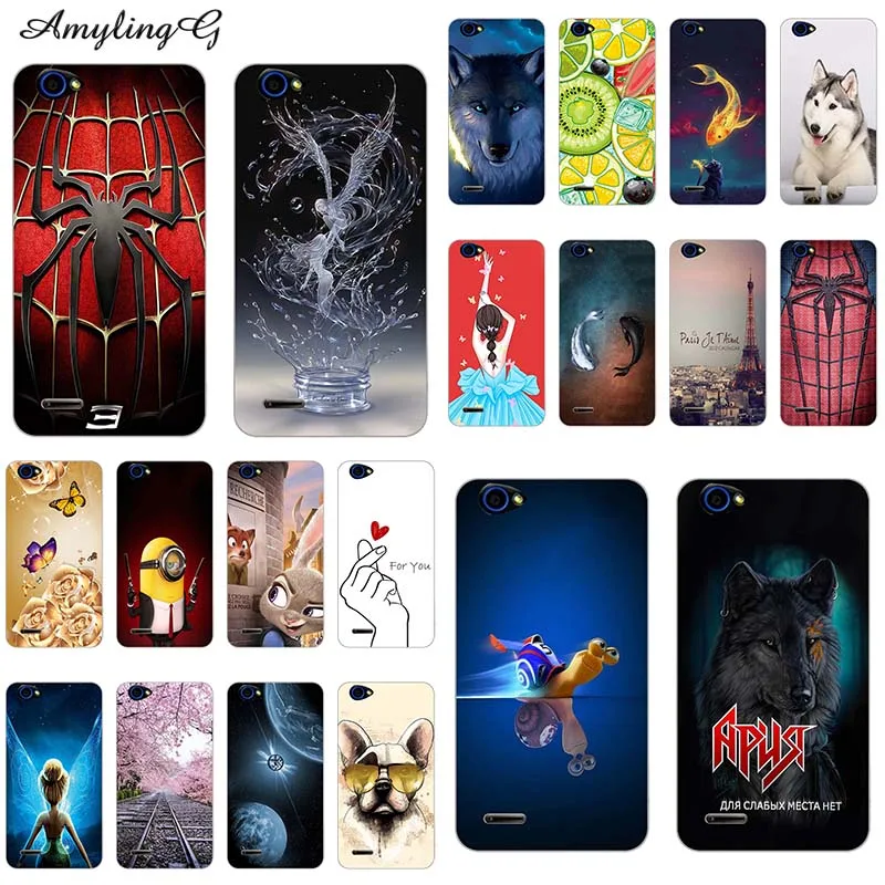 

Case For ZTE Blade L4 T610 A460 Soft Silicone TPU Cool Design Pattern Printed Cover For ZTE Blade L 4 T610 A460 Phone Case