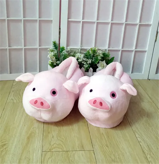Обувь для косплея Gravity Falls Pink Pig Waddles Симпатичные пушистые Тапочки|slippers fluffy|slippers