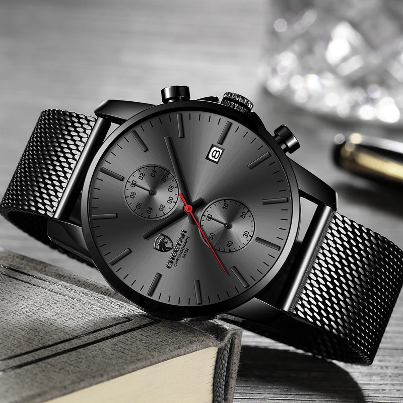 Mens Watches Top Luxury Brand Men Fashion Business Watch Casual Analog Quartz Wristwatch Male Water-3