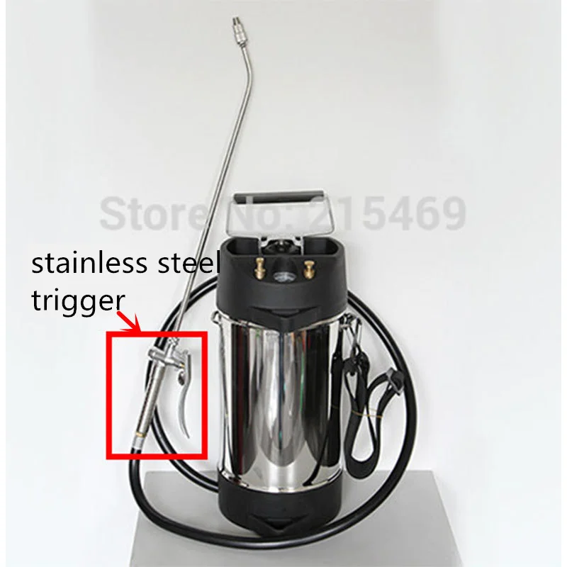 ILOT stain steel триггер высокого давления распылитель с газовым манометром для дома и