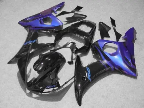 Литьевая форма обтекатель комплект для YAMAHA YZFR6 03 04 05 YZF R6 2003 2004 2005 YZF600 ABS черно