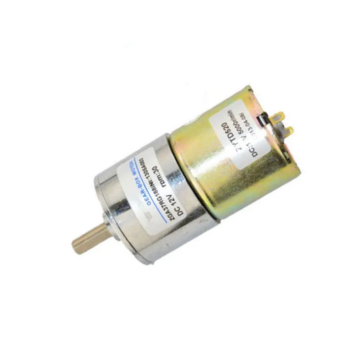 

1PCS 12V DC 300 RPM High Torque Gear-Box Electric Motor Hot NEW
