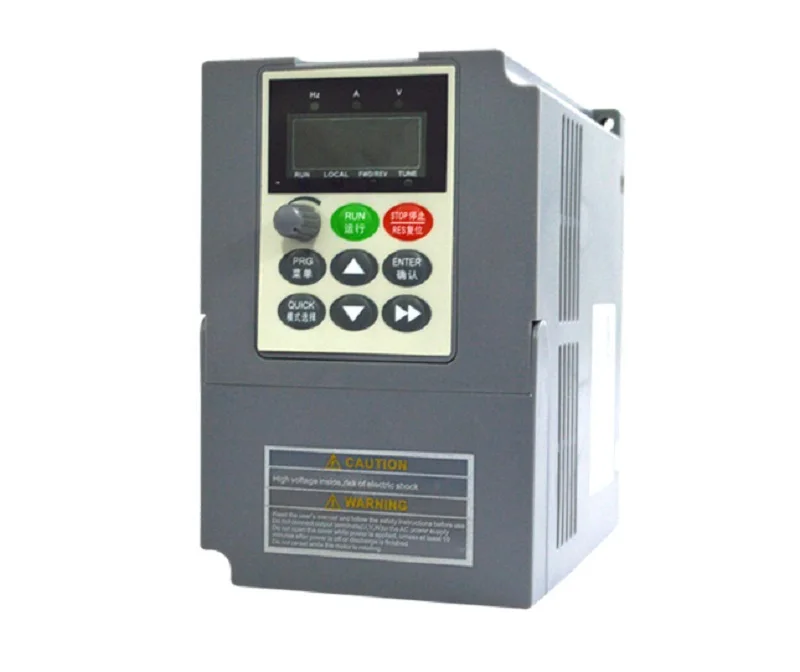 

750w 1HP 400hz general VFD inverter frequency converter 1PHASE 220V in 3phase 0-220V out 4A