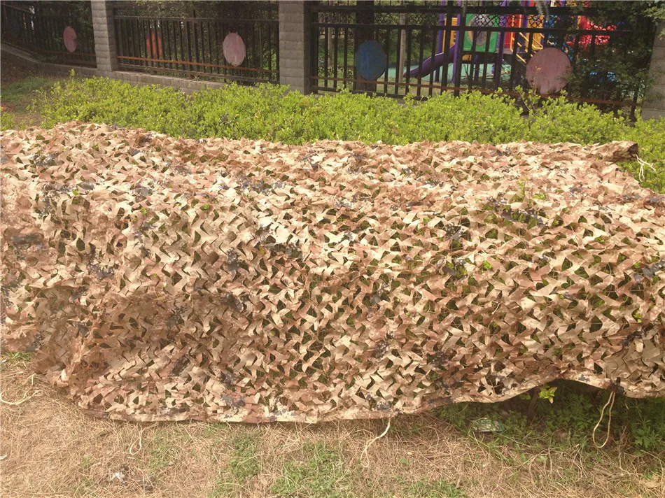 

1X2M Hunting Camping Camouflage Net Car Drop netting desert camo netting for Military Photography free shipping