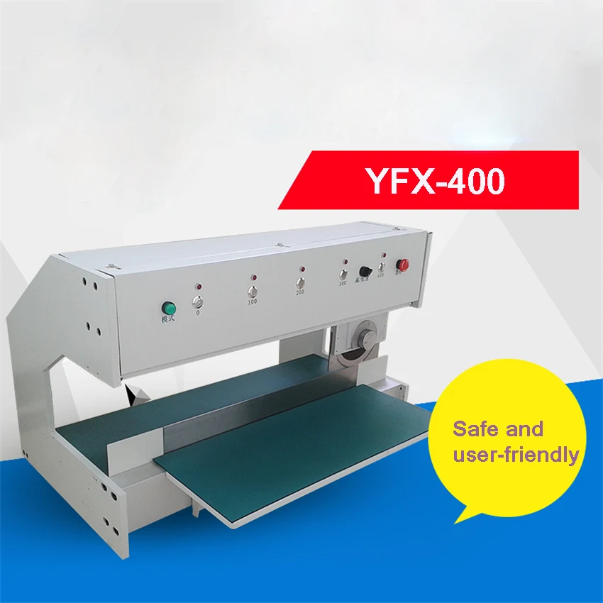 

New YFX-400 Knife Type Sub-board Machine Automatic LED Striping Machine PCB Board Cutting Machine Board Splitter 110V/220V 800W