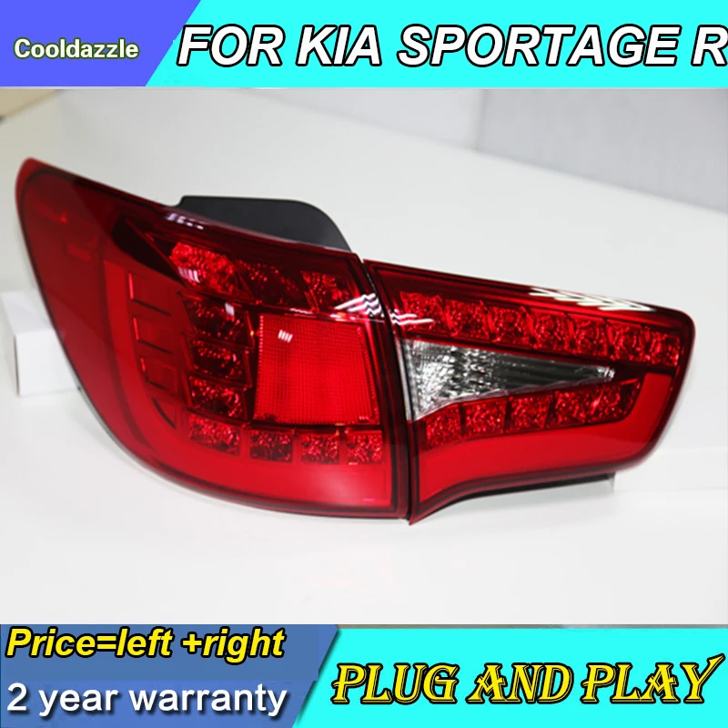 2009 2010 2011 2012 2013 год для KIA Sportage R светодиодный задний фонарь светильник хвост s