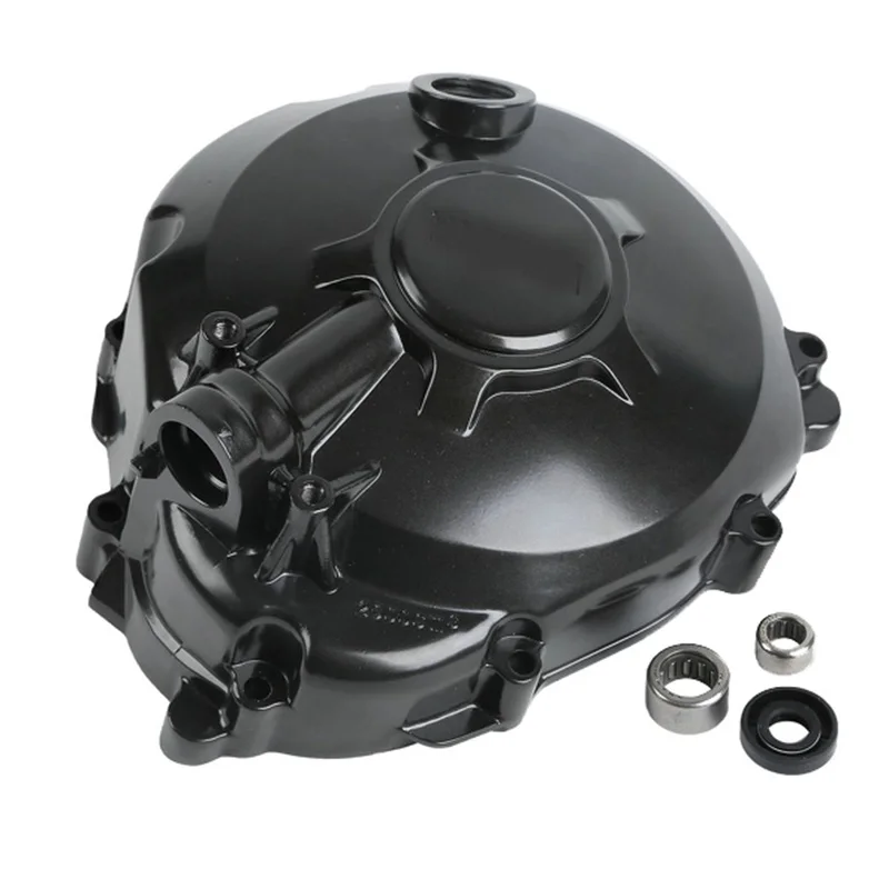Black Aluminum Motorcycle Engine Stator Cover Crankcase For Yamaha YZFR1 YZF R1 YZF-R1 2004 2005 2006 | Автомобили и мотоциклы