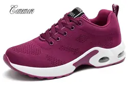 Comemore новые зимние и весенние кроссовки для женщин размер 35-40 Кроссовки Женские спортивные туфли розовый zapatillas deporte mujer