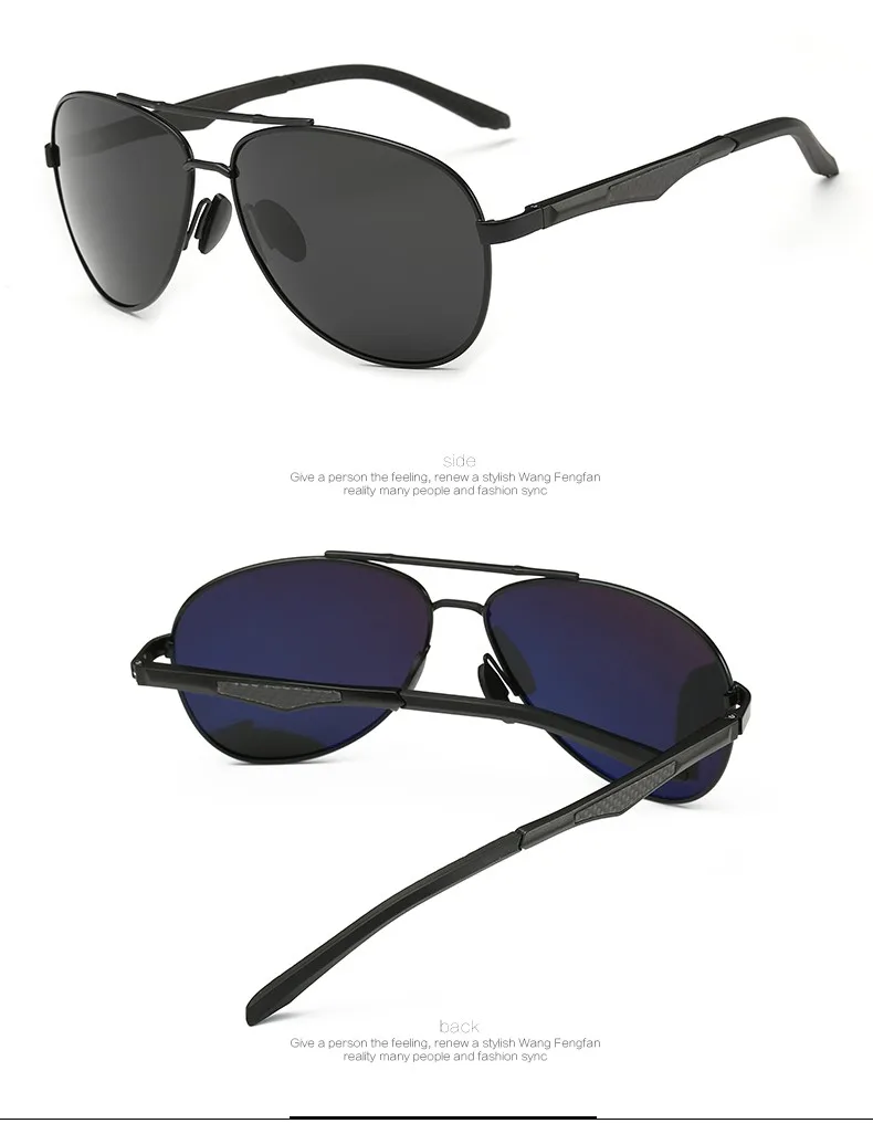 Pro Acme, алюминиево-магниевые солнцезащитные очки, мужские поляризованные очки пилота, солнцезащитные очки, очки для вождения, мужские уличные очки, UV400 CC0861