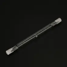 Lâmpada de halogêneo 150w r7s, lâmpada halógena 118mm, ponta dupla, r7s, lâmpada de halogênio, branco quente ac 220v-240v