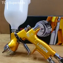 Профессиональный LISSON GTI pro lite Золотая Живопись пистолет TE20/T110 1,3 мм Насадка пистолет-распылитель краска пистолет на водной основе Воздушный пистолет