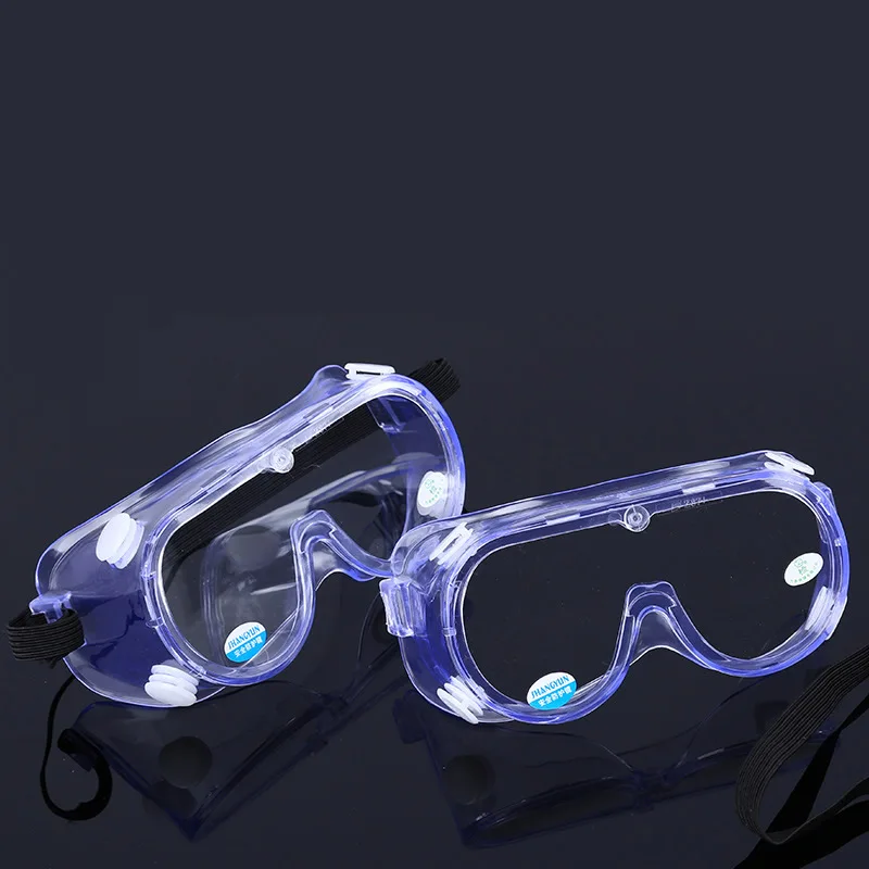 Clear Safety Goggles Anti Fog Impact Resistant Anti Splash Wind Dust Proof Protective Glasses