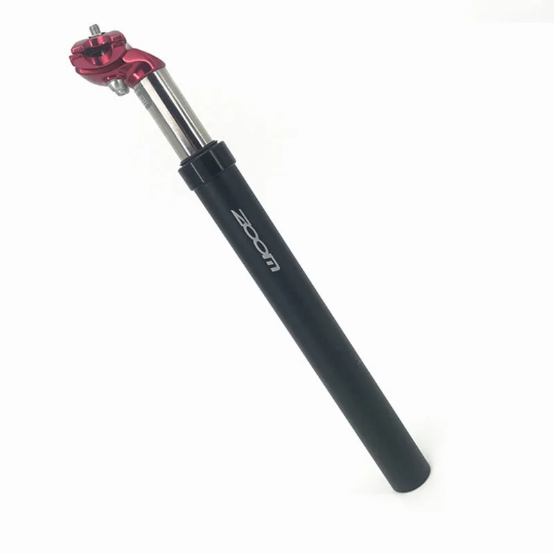 Online ZOOM Suspension bicycle seatpost 27.2 31.6 X350MM seat post aluminium bike shock absorption Damping seat tube