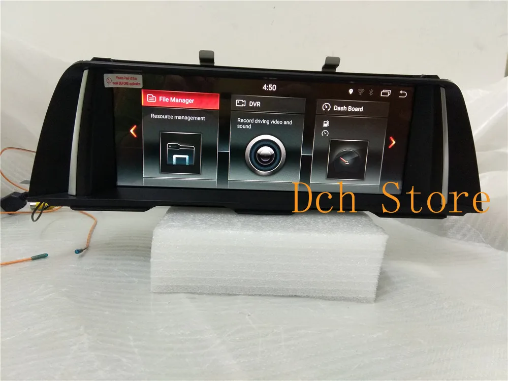 Top 10.25 INCH Android 9.0 Car Dvd PLAYER gps navigation for BMW 5 Series F10 F11 2010-2016 4G RAM 32G ROM RADIO STEREO PX6 carplay 2