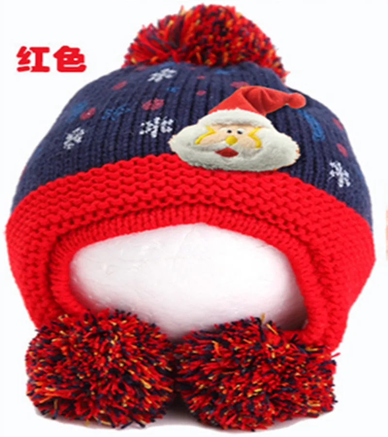 Christmas winter Korean version new baby hat Santa Claus