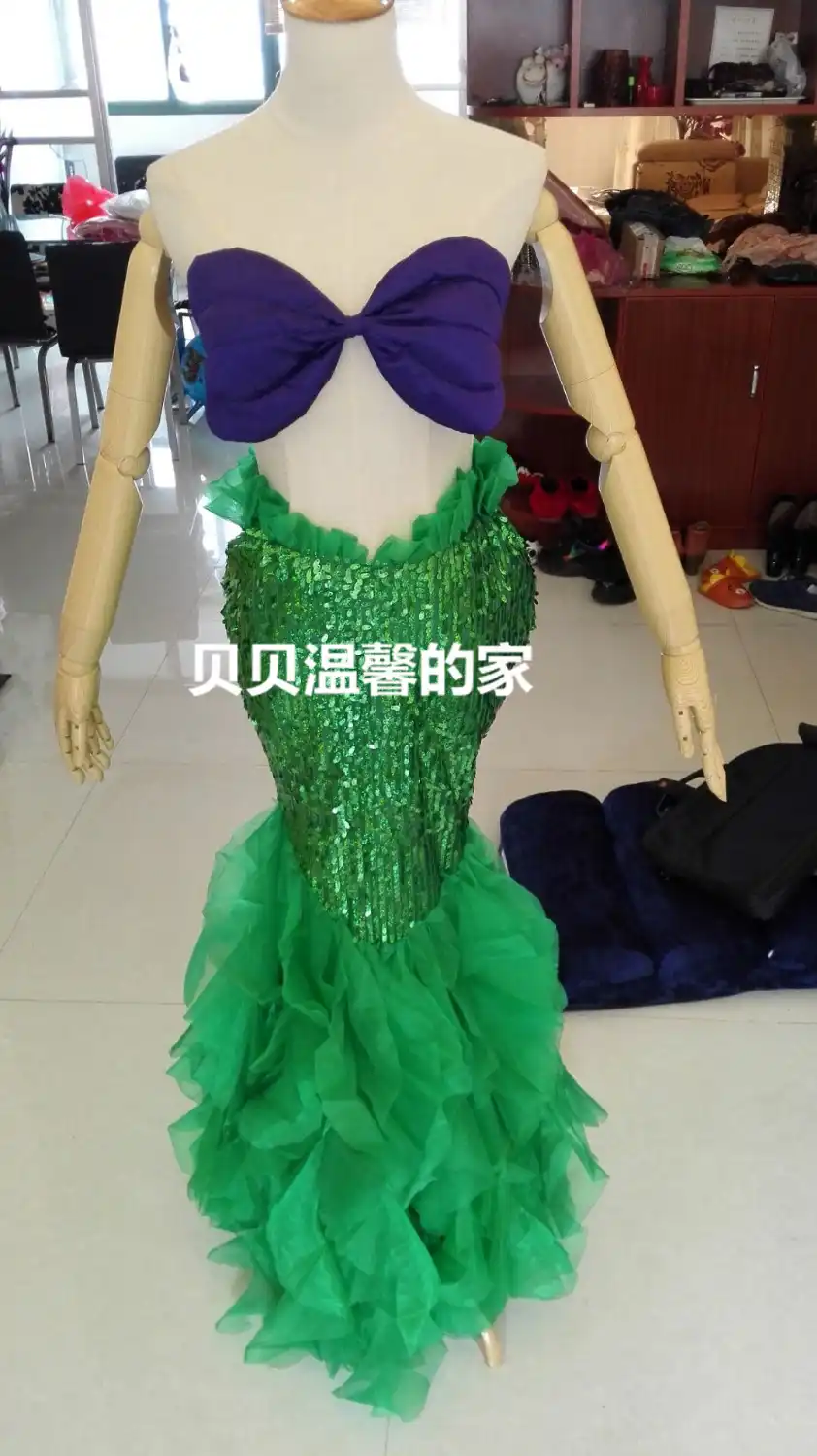 Free Shipping The Little Mermaid Ariel Skirt Princess Ariel Costume