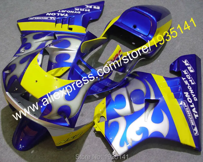 Для Honda NSR250R MC21 1990 1991 1992 1993 NSR 250 R 90 91 92 93 цвет желтый синий размеры 34–43 обтекатель