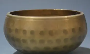 

9cm China Copper Crafted Chakra Singing Bowl