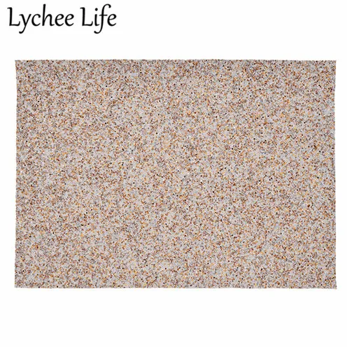 Lychee Life A5 плотная блестящая искусственная кожа ткань красочные 21x15 см искусственная ткань DIY ручной работы швейная одежда аксессуары - Цвет: 4