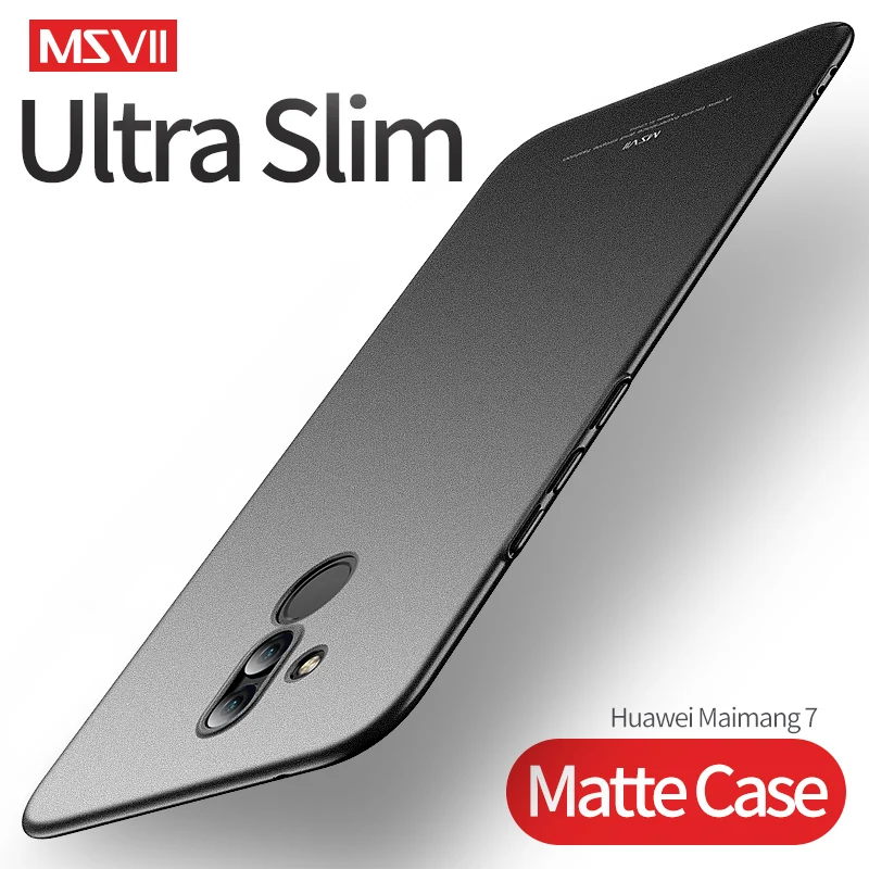 Mate 20 lite Case MSVII жесткий поликарбонатный тонкий матовый защитный чехол для телефона