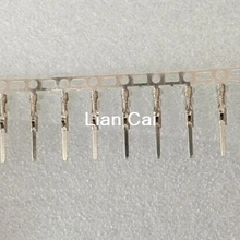 100 шт 2,54 мм Мужской Dupont перемычка провода клеммный Разъем булавки обжимной МЕДИ