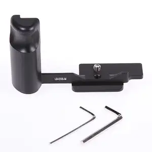 JINTU Hand-Grip Camera Quick-Release-Plate L-Bracket Canon for Eos-M Arca Made of Aluminum-Alloy JINTU Hand-Grip Camera Quick-Release-Plate L-Bracket Canon for Eos-M Arca Made of Aluminum-Alloy